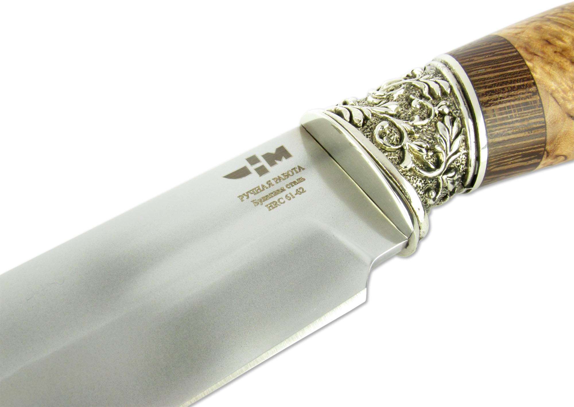 Нож ручной работы Ножемир булатная сталь ВАРАН (9335)б